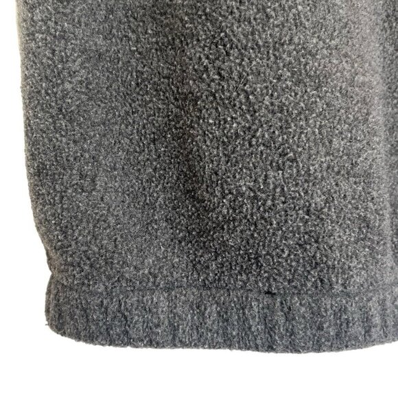 Eddie Bauer Ebtek Men Large Full Zip Fleece Vest Gray Polartec Vintage Gorpcore - Picture 9 of 12